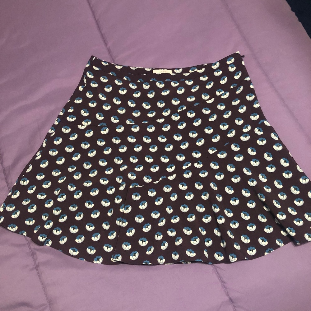 Loft flounce skirt size 10 NWT